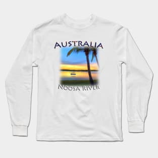 Australia - Noosa River at Sunset Long Sleeve T-Shirt